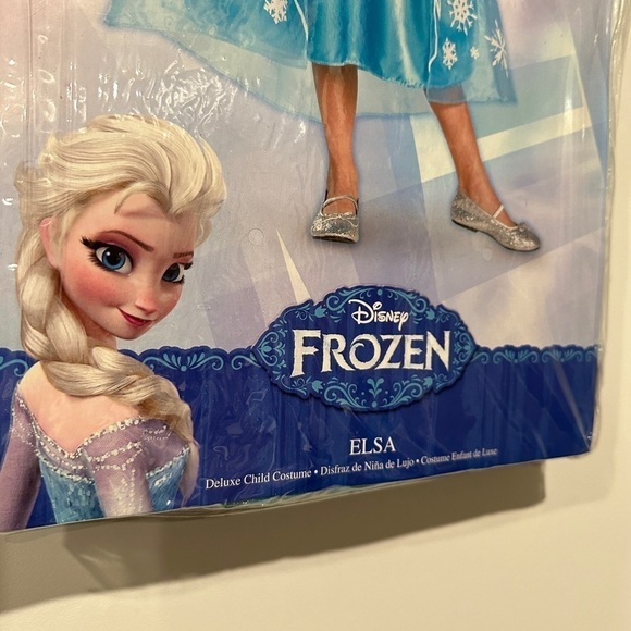 NWT Elsa Frozen Girl's Size 7 to 8 Halloween Costume - Picture 4 of 11